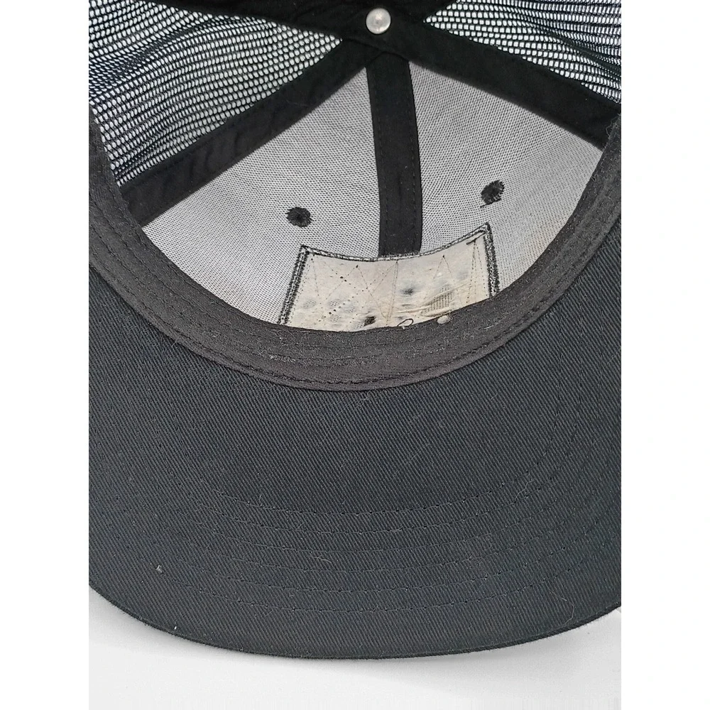 815 Kamel Mens Scorpion Patch Trucker Hat Black OSFM Snapback Cap